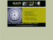Tablet Screenshot of main-technologies.com
